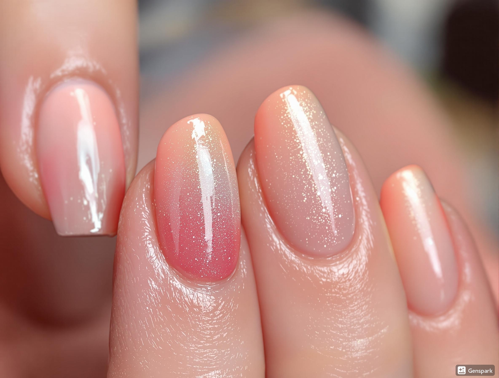 gradient coral