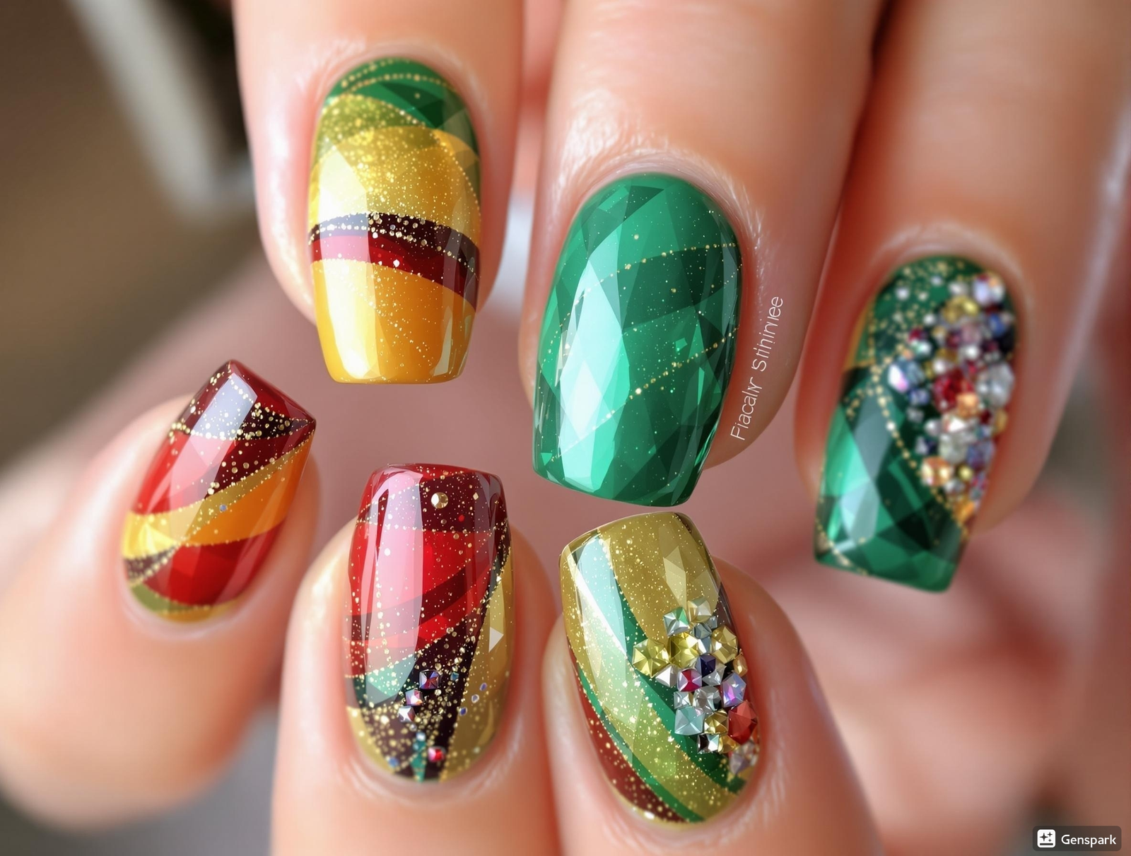 pop of emerald