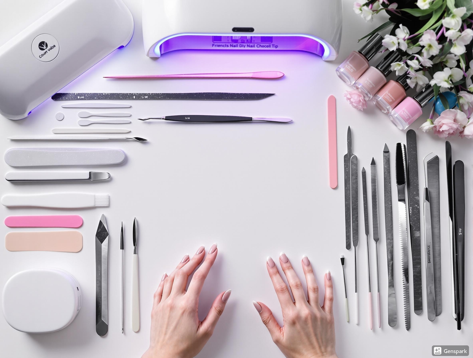 Essential Tools & Materials for Coffin French Tips